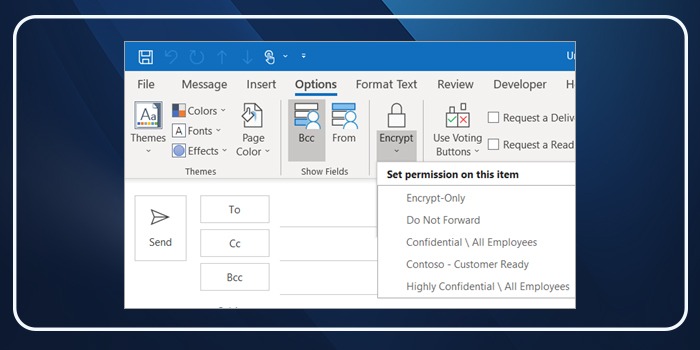 Encrypt with Microsoft 365