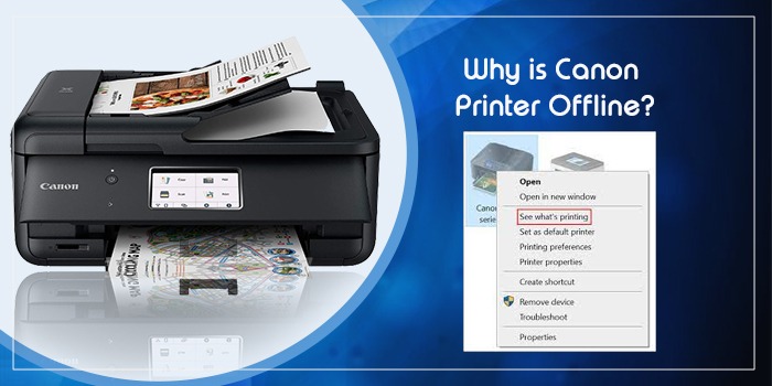Canon Printer Offline How to Fix