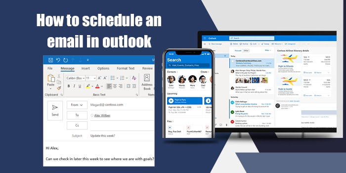How to Schedule an Email in Outlook | Simple Steps