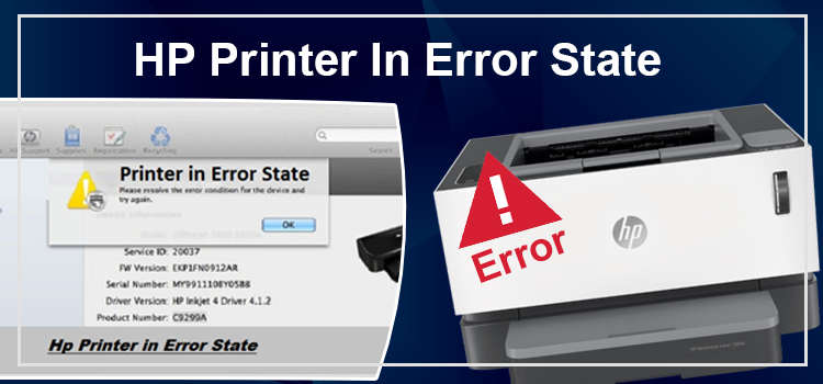How to Fix HP Printer In Error State