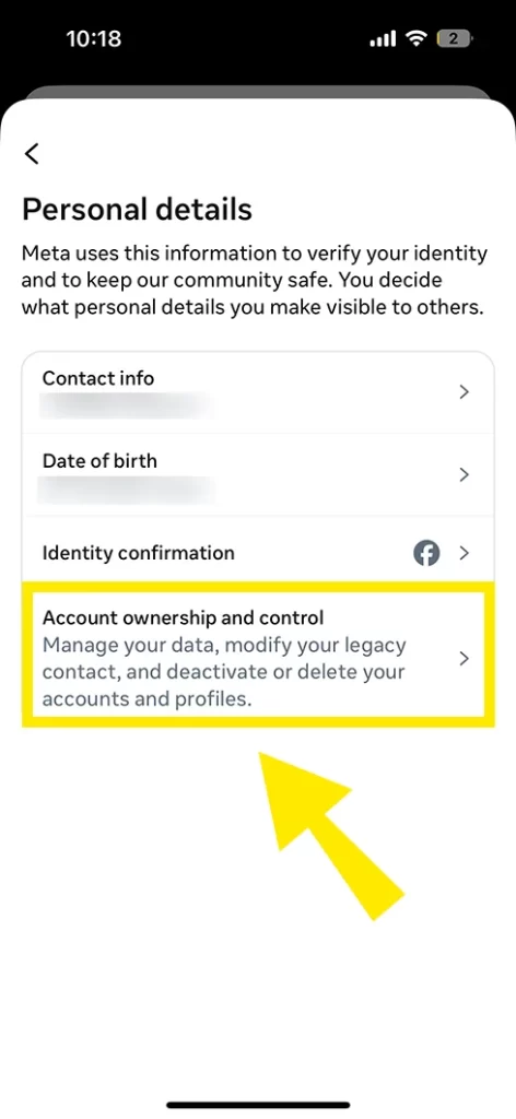 Account Ownership and Control