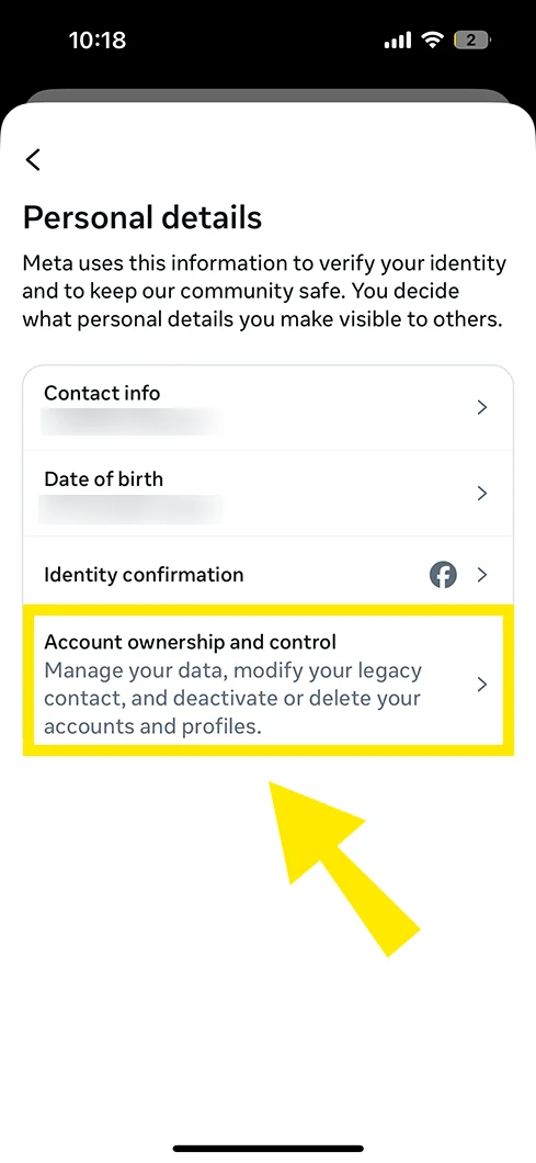 Account Ownership and Control