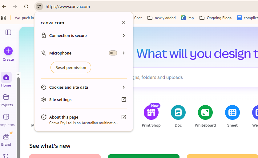 Step-by-step guide to clear Chrome cache and cookies for Canva troubleshooting